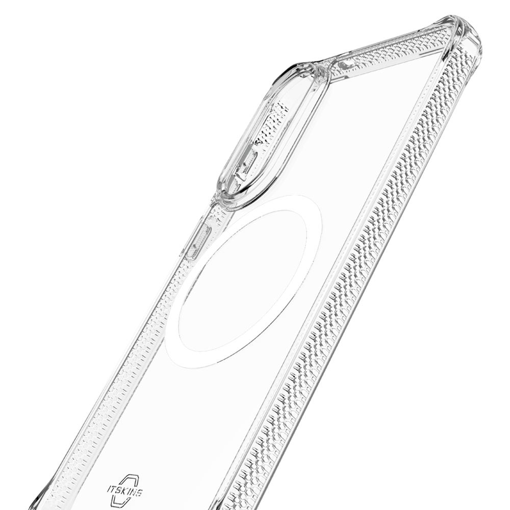 Wholesale cell phone accessory ITSKINS - Hybrid_R Clear MagSafe Case for Samsung Galaxy S25