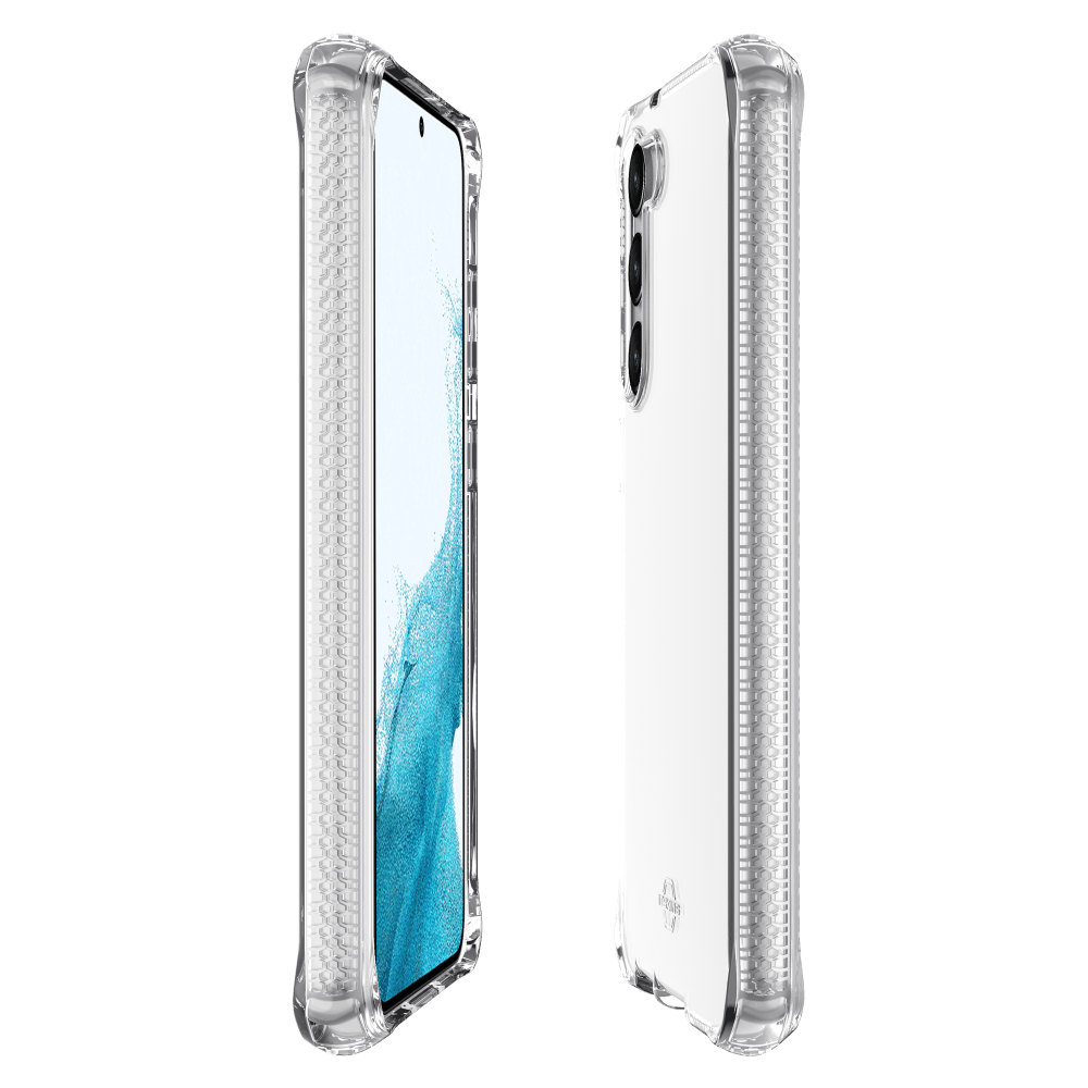 Wholesale cell phone accessory ITSKINS - Spectrum_R Clear Case for Samsung Galaxy S23 - Transparent