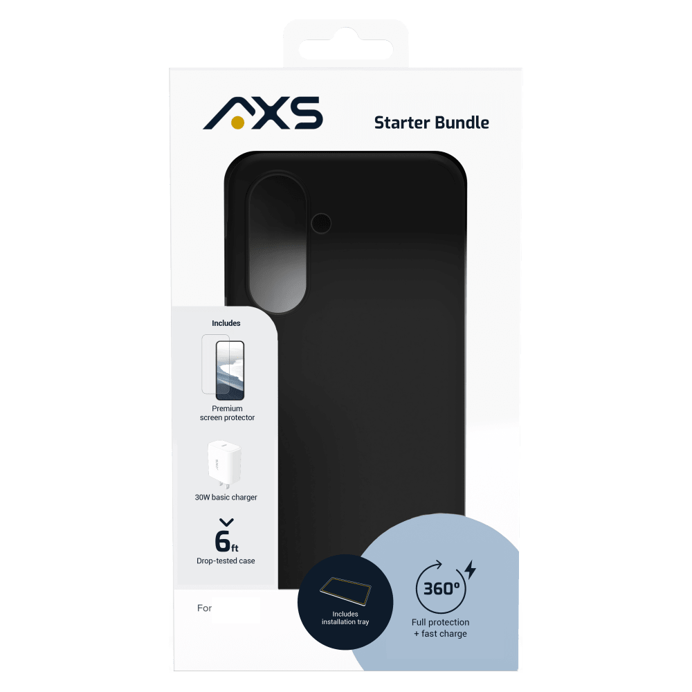 Wholesale cell phone accessory AXS - POP Bundle for Samsung Galaxy A17 5G - Black