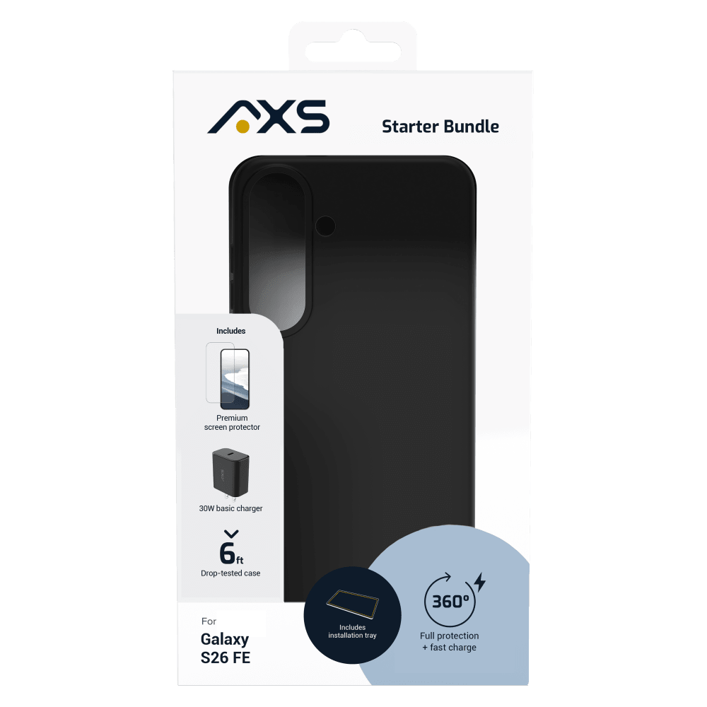 Wholesale cell phone accessory AXS - POP Bundle (Includes Pop Shell Case, Screen Protector