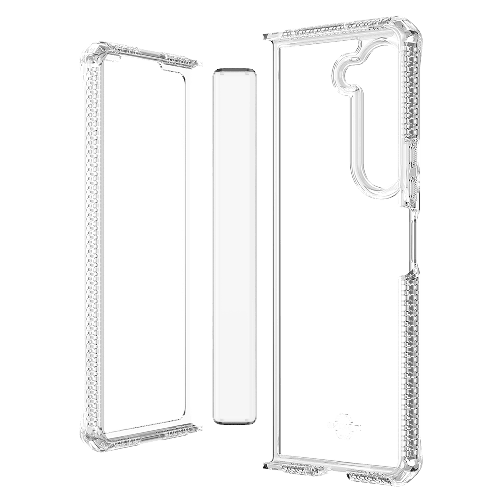 Wholesale cell phone accessory ITSKINS - Supreme_R Clear Hinge Case for Samsung Galaxy Z Fold5