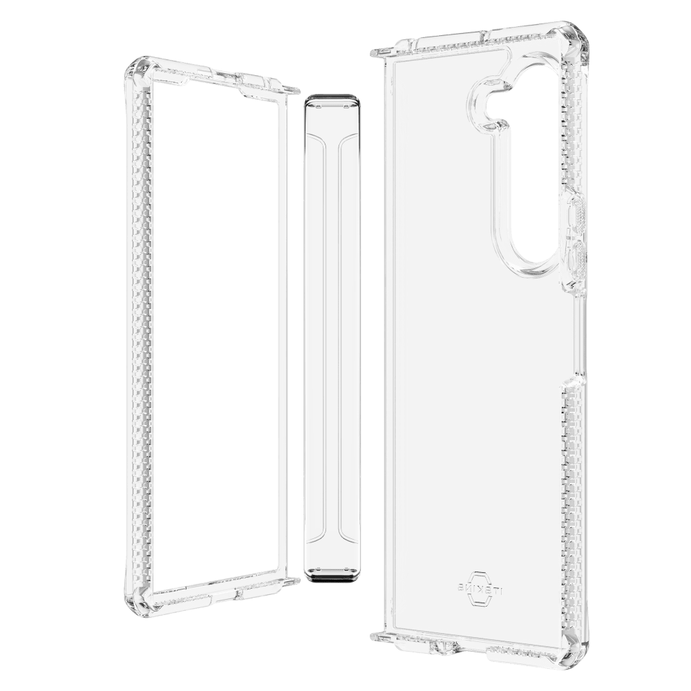 Wholesale cell phone accessory ITSKINS - Hybrid_R Clear Hinge Case for Samsung Galaxy Z Fold6