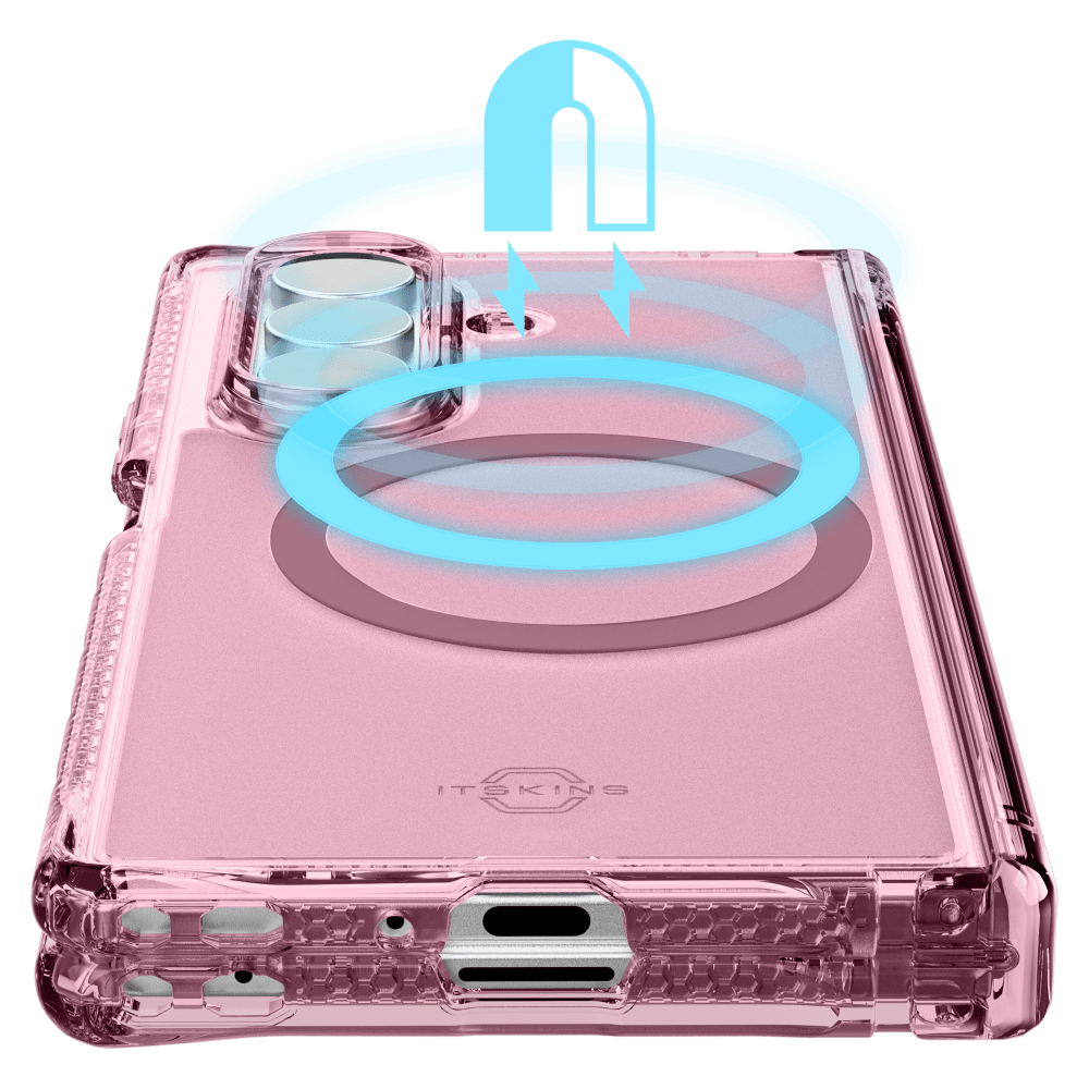 Wholesale cell phone accessory ITSKINS - Hybrid_R Vapor Hinge MagSafe Case for Samsung Galaxy