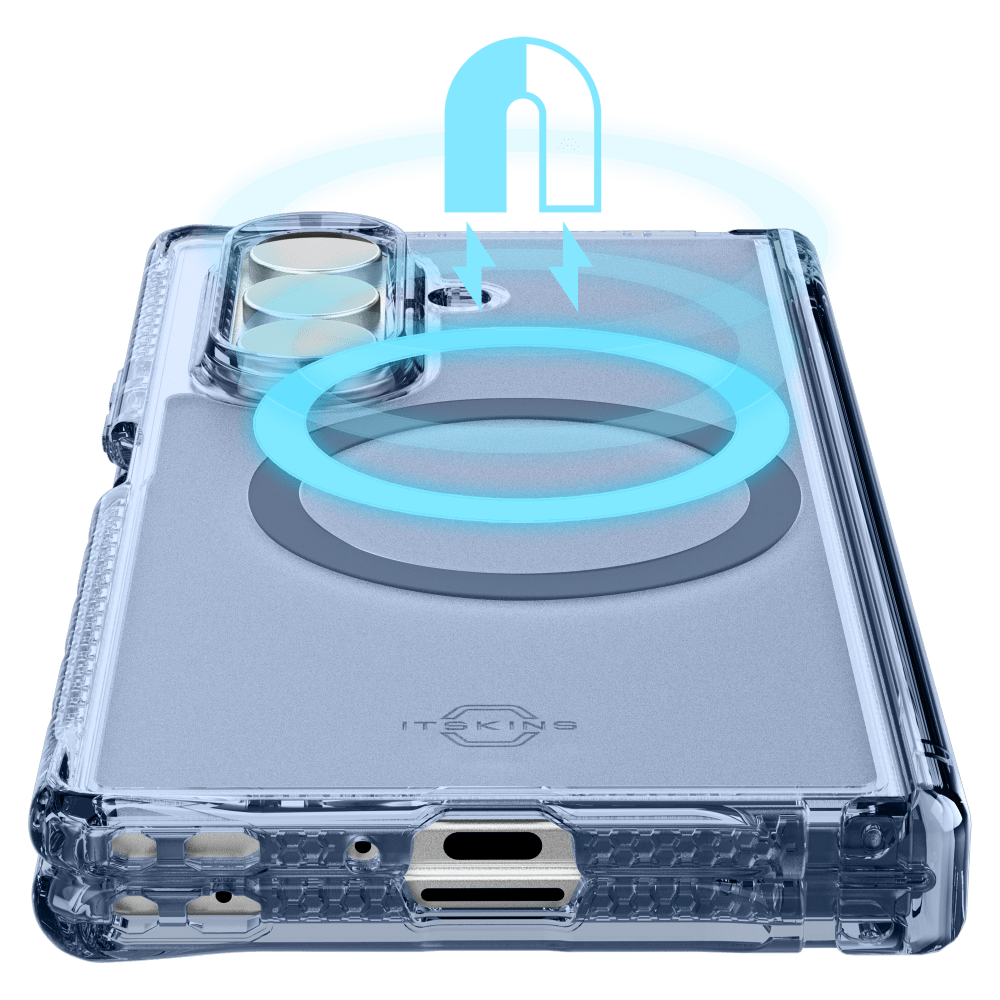 Wholesale cell phone accessory ITSKINS - Hybrid_R Vapor Hinge MagSafe Case for Samsung Galaxy