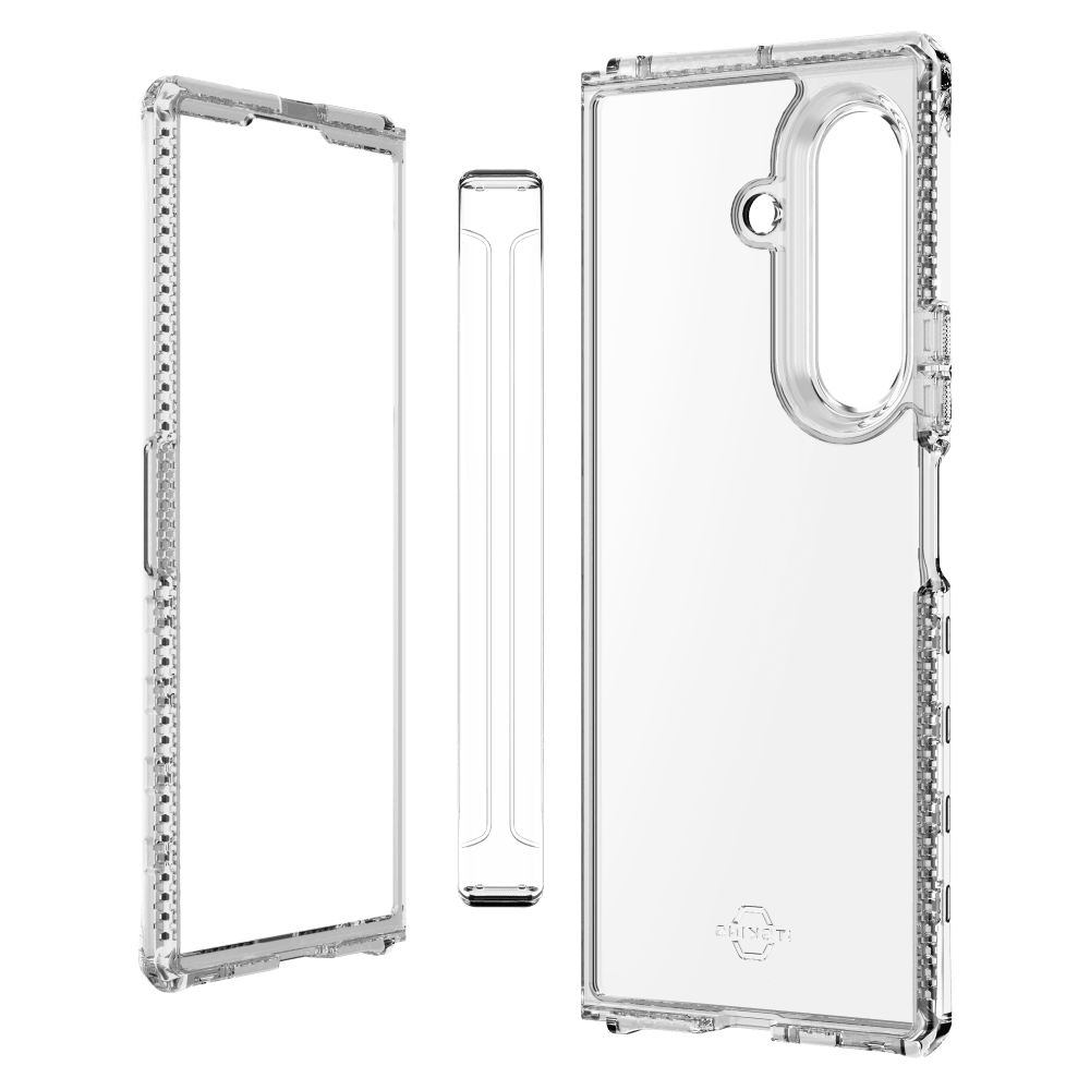 Wholesale cell phone accessory ITSKINS - Hybrid_R Clear Hinge Case for Samsung Galaxy Z Fold7