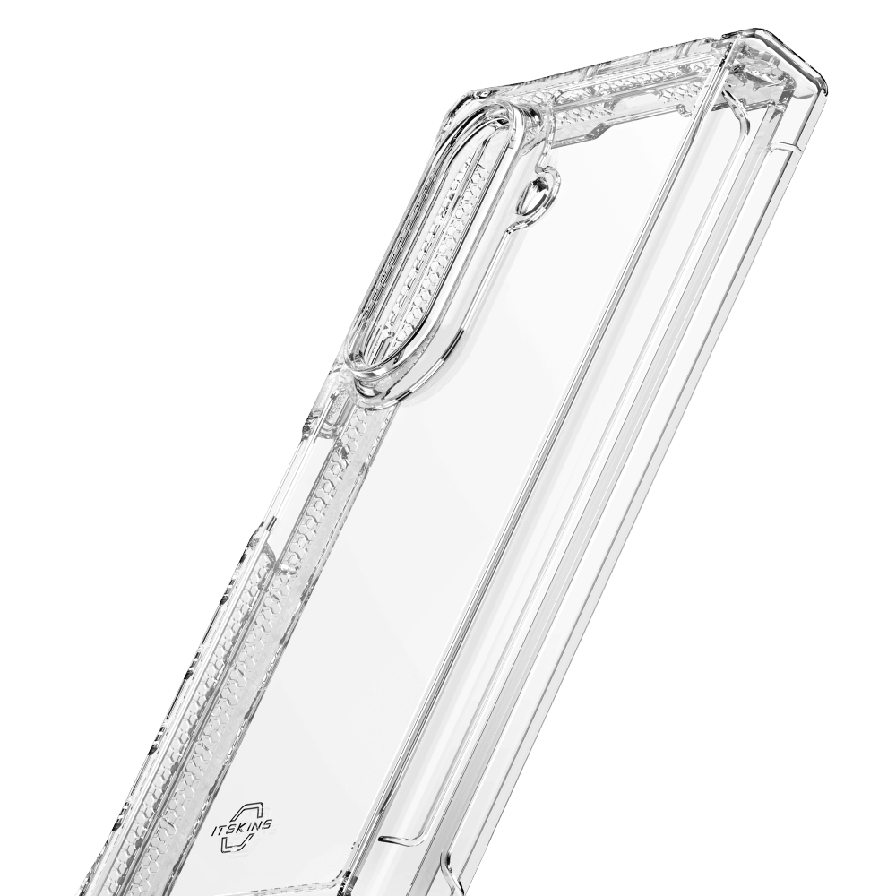 Wholesale cell phone accessory ITSKINS - Hybrid_R Clear Hinge Case for Samsung Galaxy Z Fold7