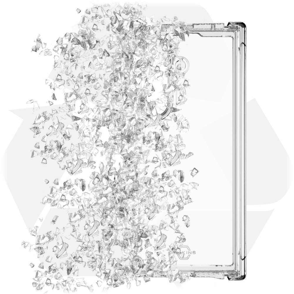 Wholesale cell phone accessory ITSKINS - Hybrid_R Clear Hinge Case for Samsung Galaxy Z Fold7