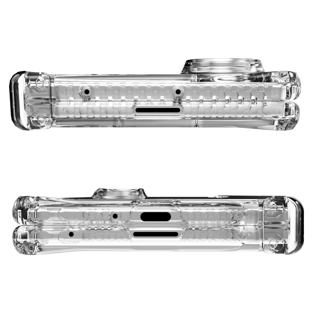 Wholesale cell phone accessory ITSKINS - Hybrid Clear Hinge MagSafe Case for Samsung Galaxy