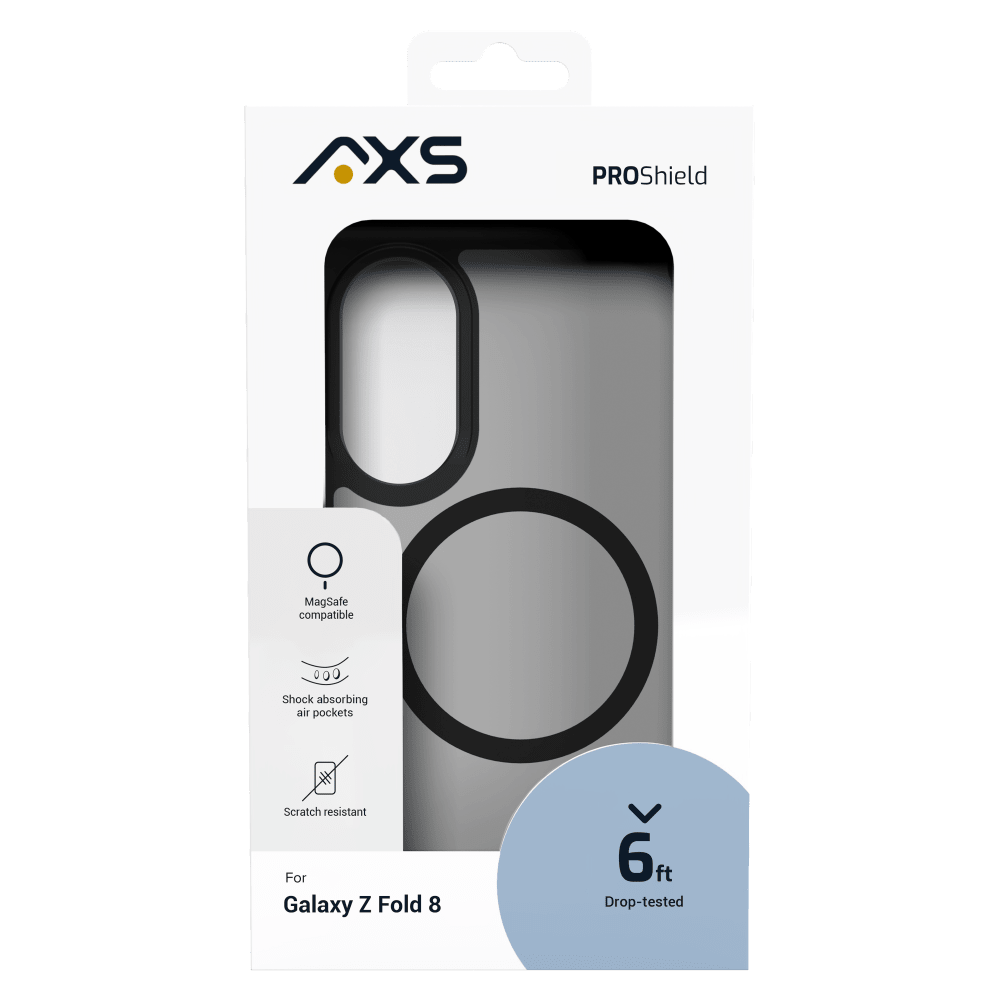 Wholesale cell phone accessory AXS - PROShield MagSafe Case for Samsung Galaxy Z Fold8 - Smoke