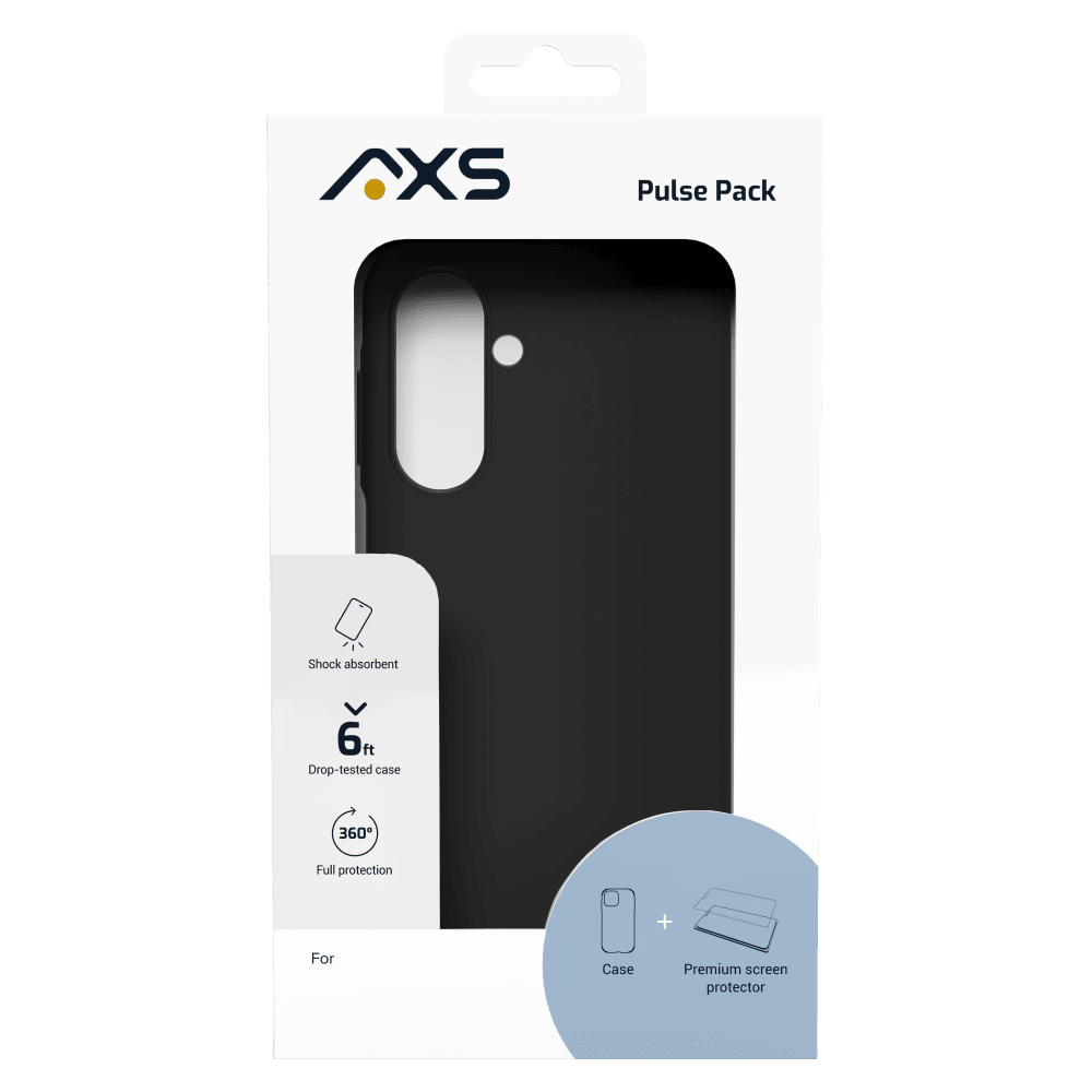 Wholesale cell phone accessory AXS - Pulse Case with ARMORGlass PRO Screen Protector for Samsung