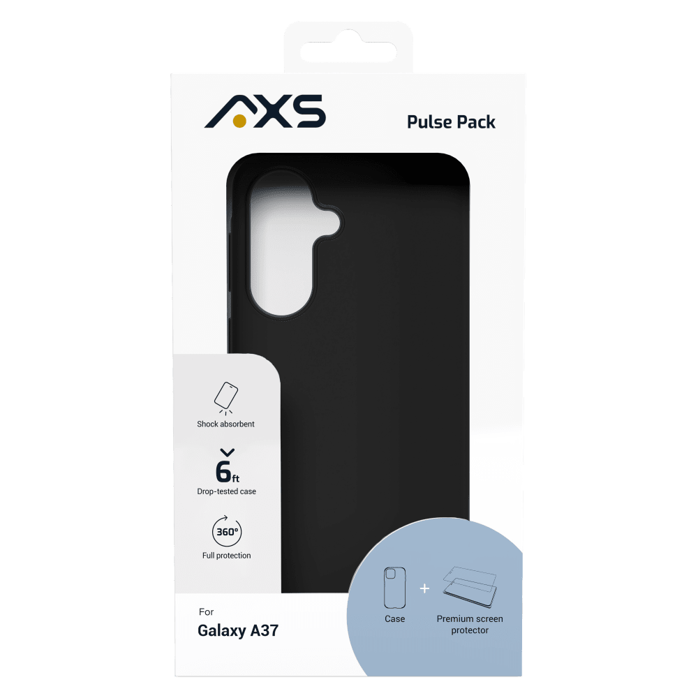 Wholesale cell phone accessory AXS - Pulse Case with ARMORGlass PRO Pack for Samsung Galaxy