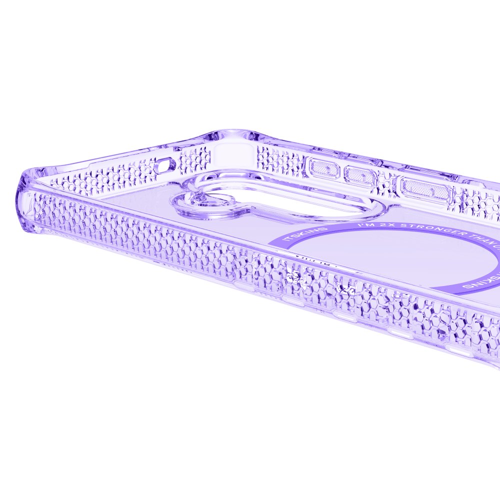 Wholesale cell phone accessory ITSKINS - Hybrid_R Clear MagSafe Case for Samsung Galaxy S26