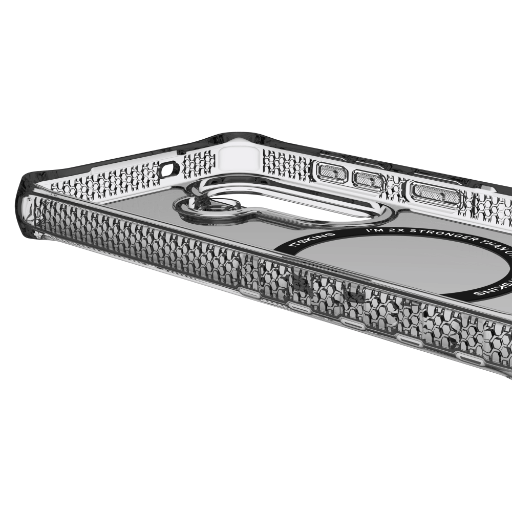 Wholesale cell phone accessory ITSKINS - Hybrid_R Clear MagSafe Case for Samsung Galaxy S26