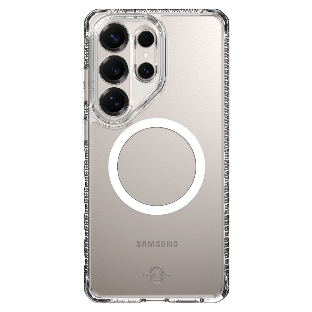 Wholesale cell phone accessory ITSKINS - Hybrid_R Clear MagSafe Case for Samsung Galaxy S26