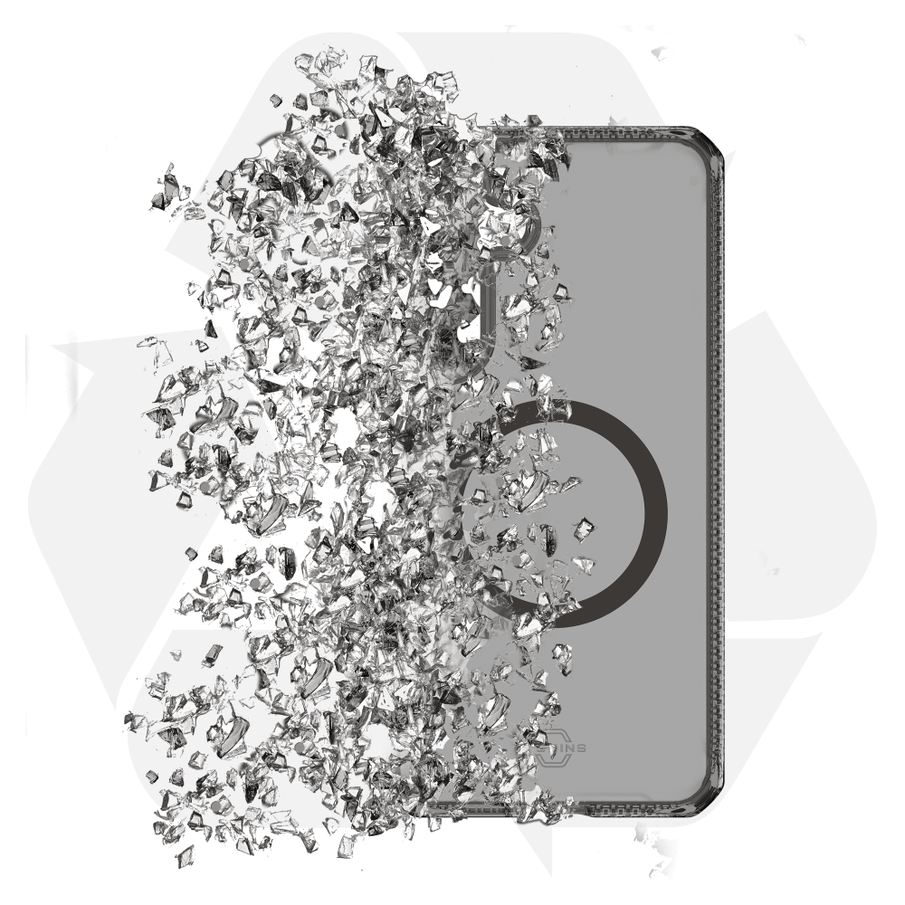 Wholesale cell phone accessory ITSKINS - Hybrid_R Vapor MagSafe Case for Samsung Galaxy S25