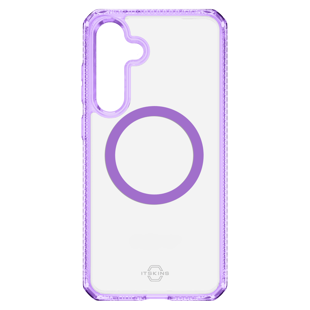 Wholesale cell phone accessory ITSKINS - Hybrid_R Clear MagSafe Case for Samsung Galaxy S25