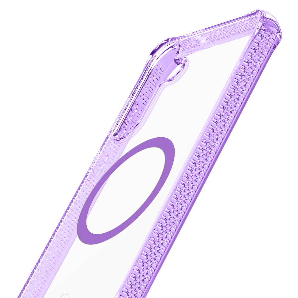 Wholesale cell phone accessory ITSKINS - Hybrid_R Clear MagSafe Case for Samsung Galaxy S25