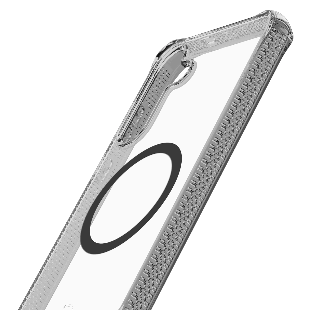 Wholesale cell phone accessory ITSKINS - Hybrid_R Clear MagSafe Case for Samsung Galaxy S25