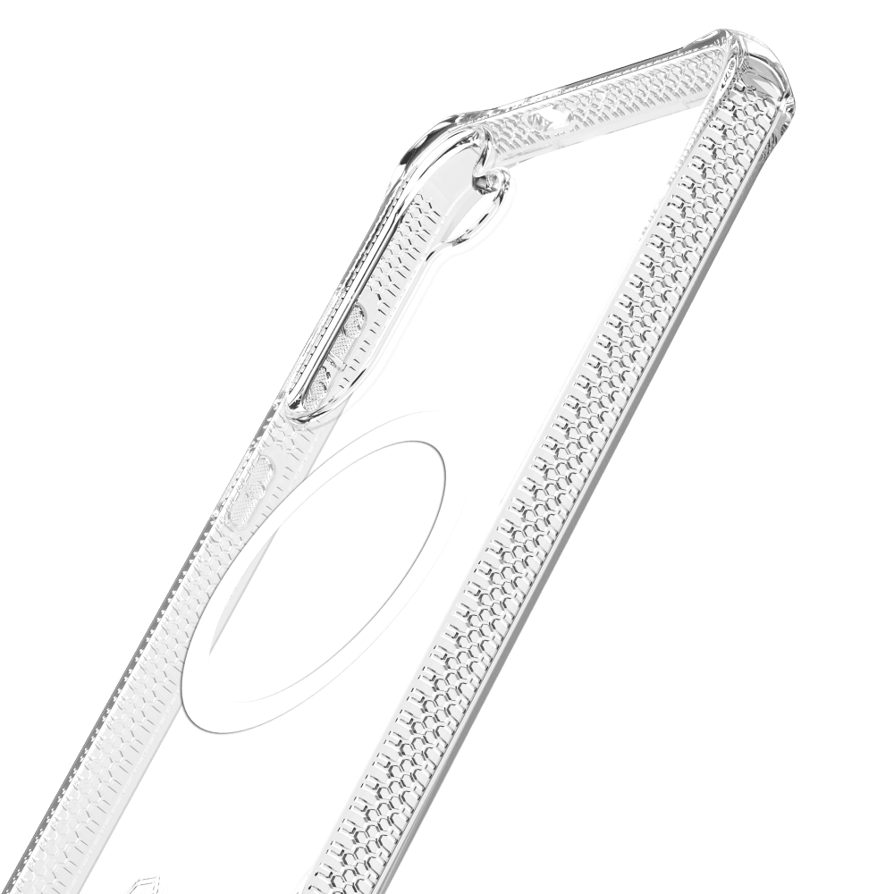 Wholesale cell phone accessory ITSKINS - Hybrid_R Clear MagSafe Case for Samsung Galaxy S25