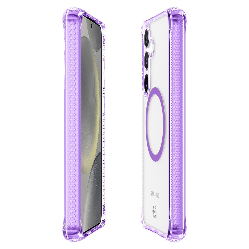 Wholesale cell phone accessory ITSKINS - Hybrid_R Clear MagSafe Case for Samsung Galaxy S25