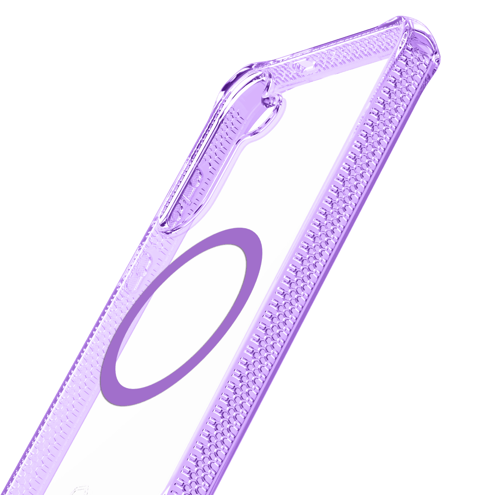 Wholesale cell phone accessory ITSKINS - Hybrid_R Clear MagSafe Case for Samsung Galaxy S25