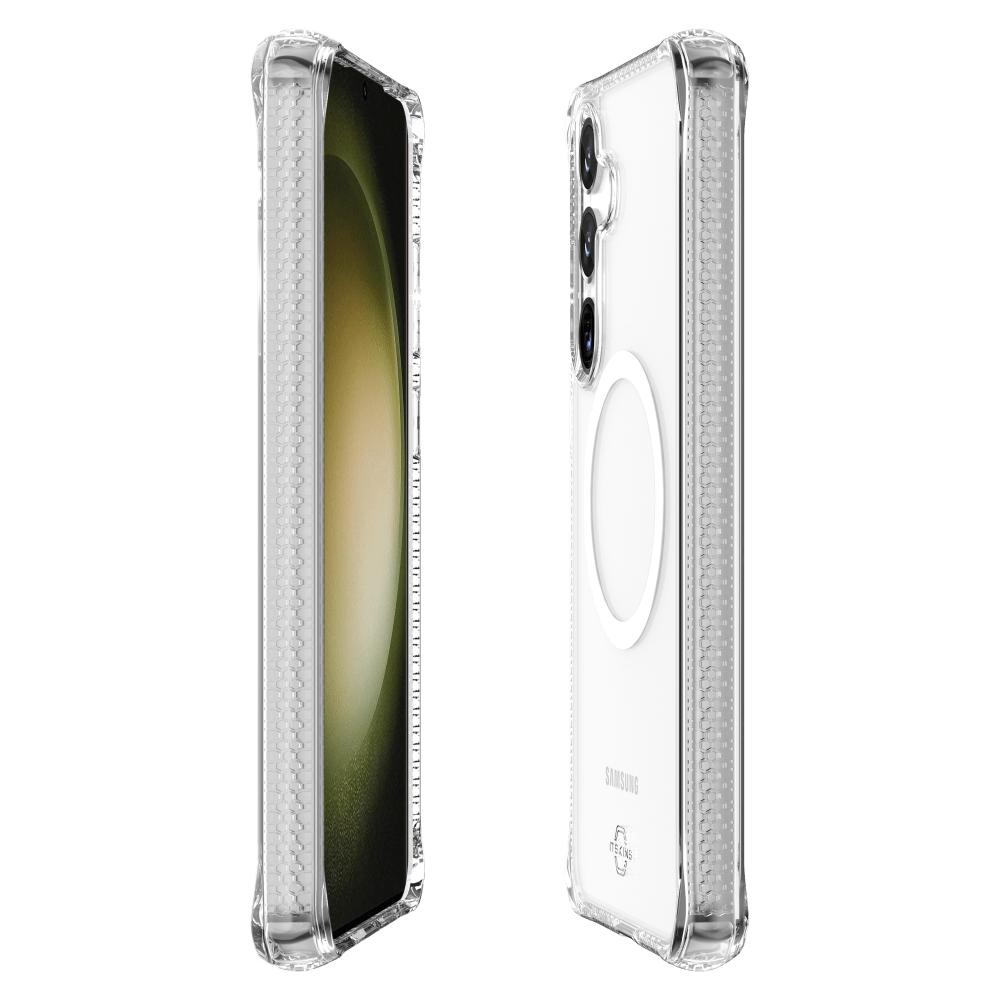 Wholesale cell phone accessory ITSKINS - Hybrid_R Clear MagSafe Case for Samsung Galaxy S25