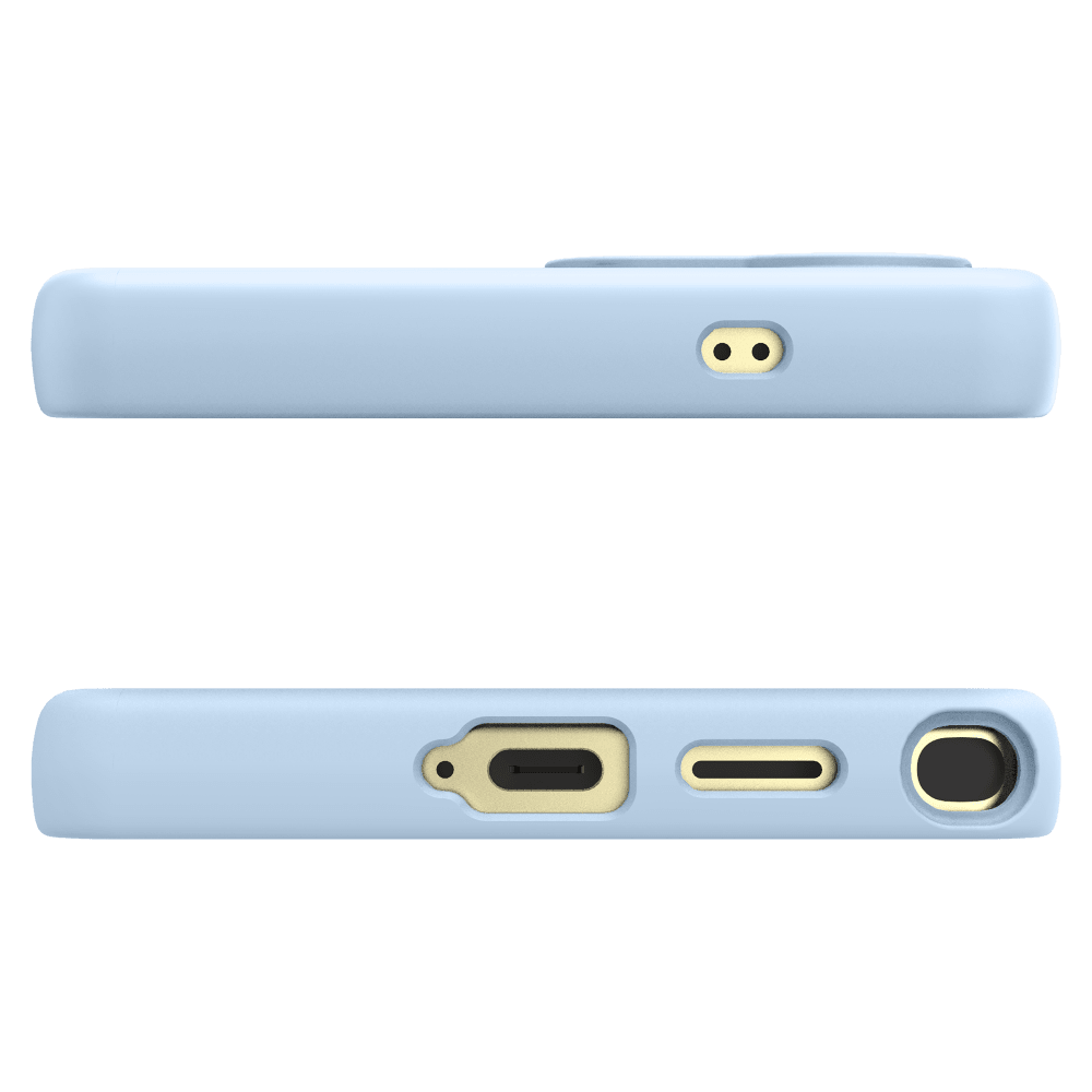 Wholesale cell phone accessory Avana - Velvet MagSafe Case for Samsung Galaxy S25 Ultra - Sky