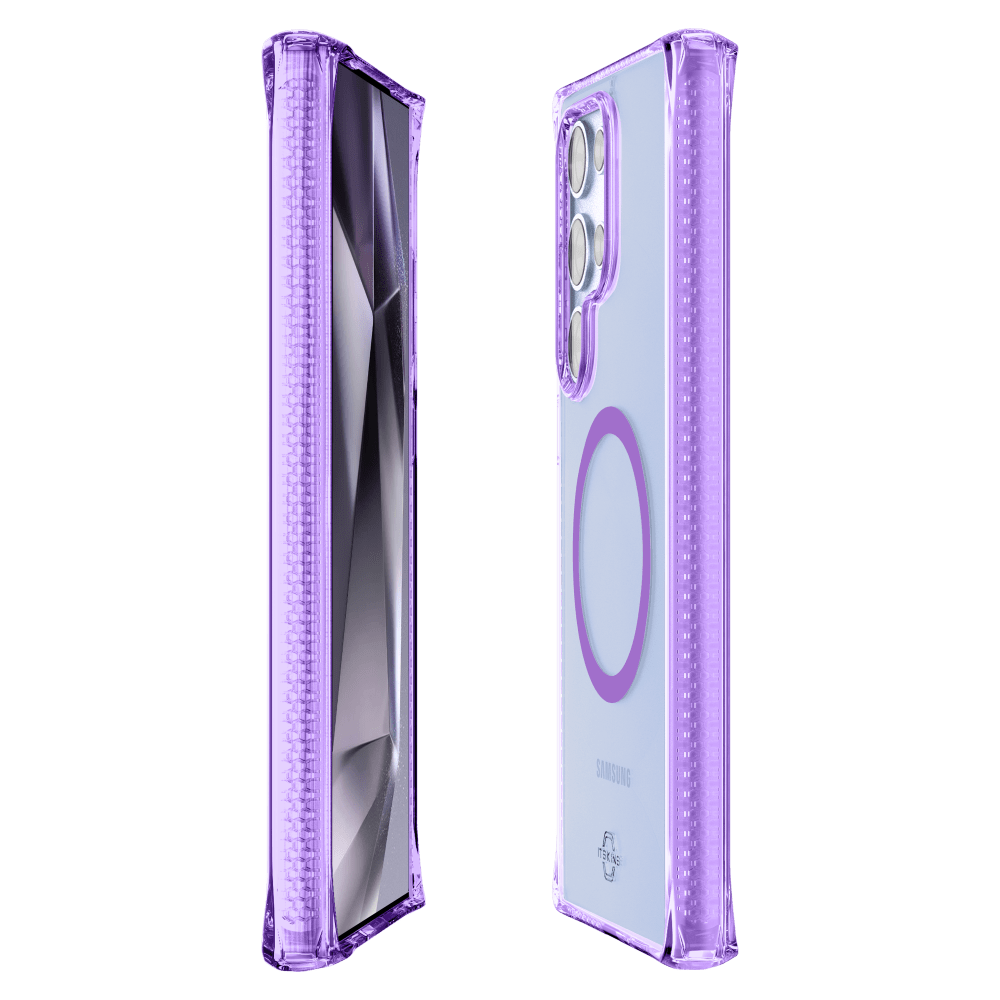 Wholesale cell phone accessory ITSKINS - Hybrid_R Clear MagSafe Case for Samsung Galaxy S25