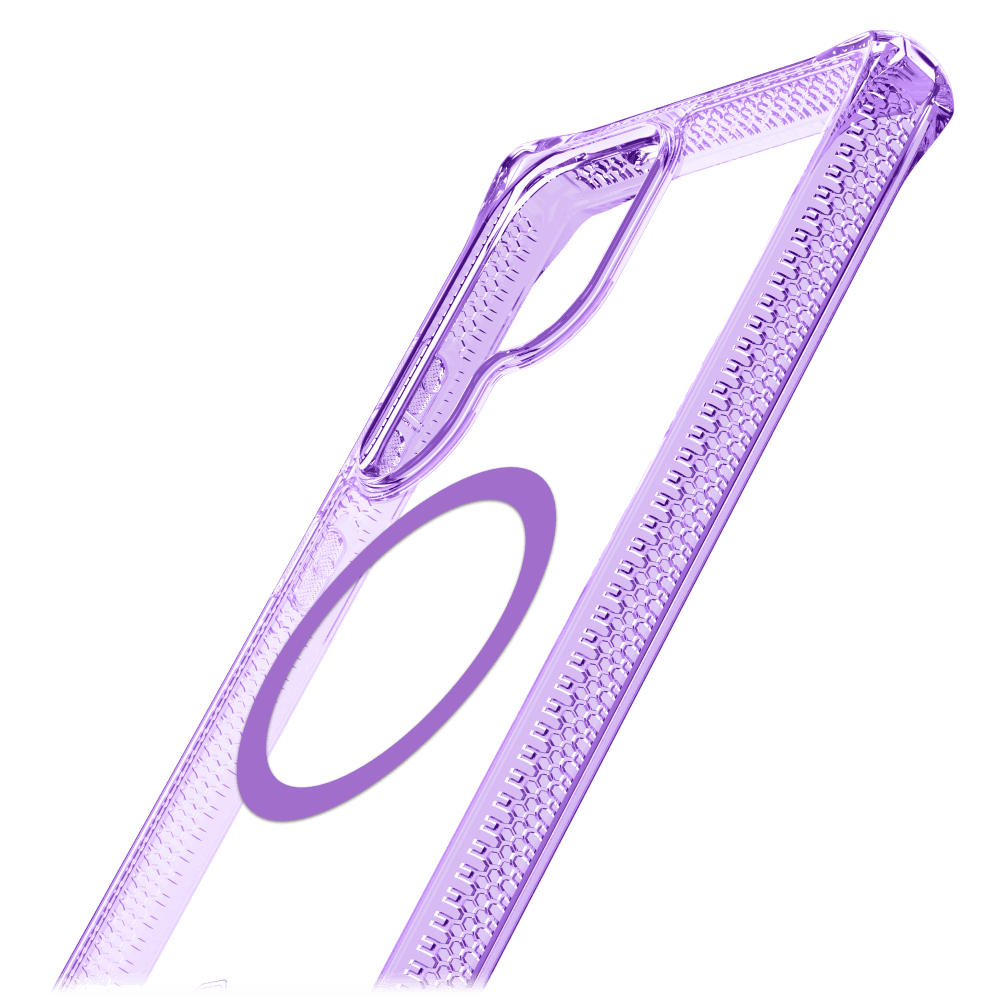 Wholesale cell phone accessory ITSKINS - Hybrid_R Clear MagSafe Case for Samsung Galaxy S25