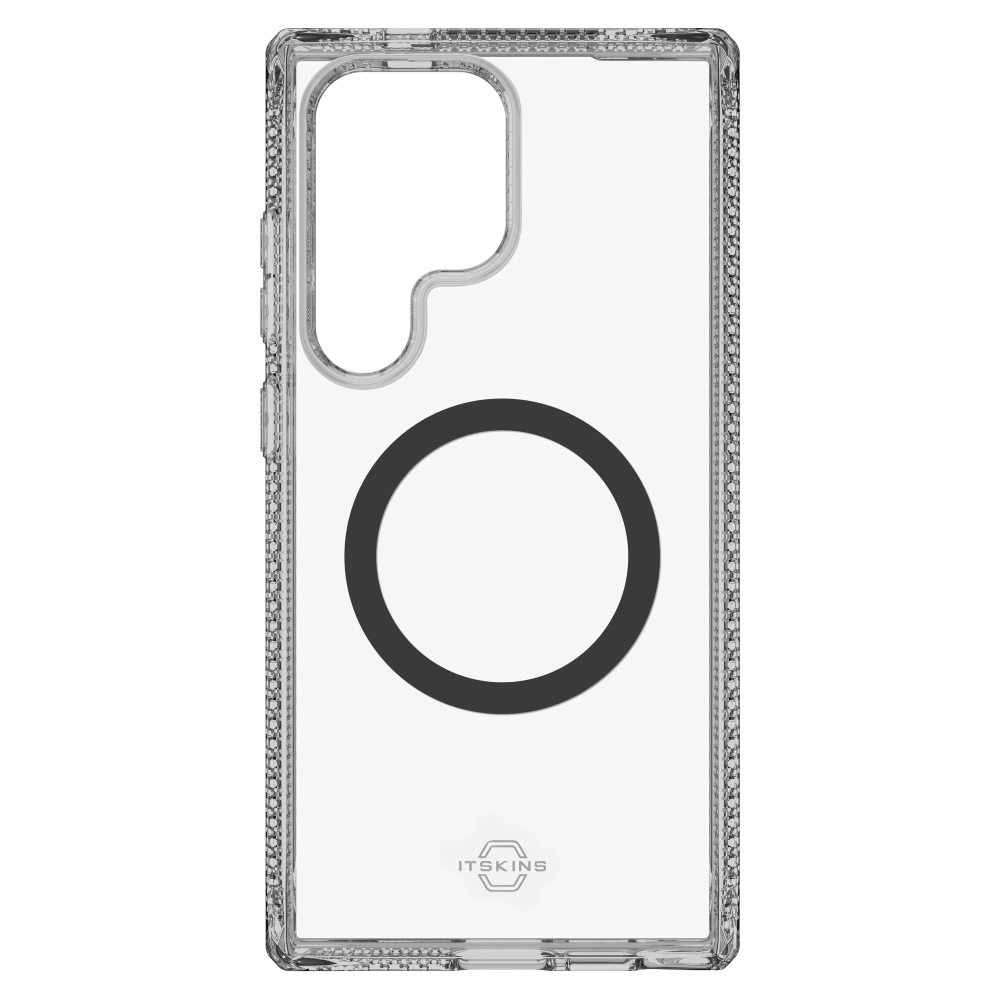 Wholesale cell phone accessory ITSKINS - Hybrid_R Clear MagSafe Case for Samsung Galaxy S25