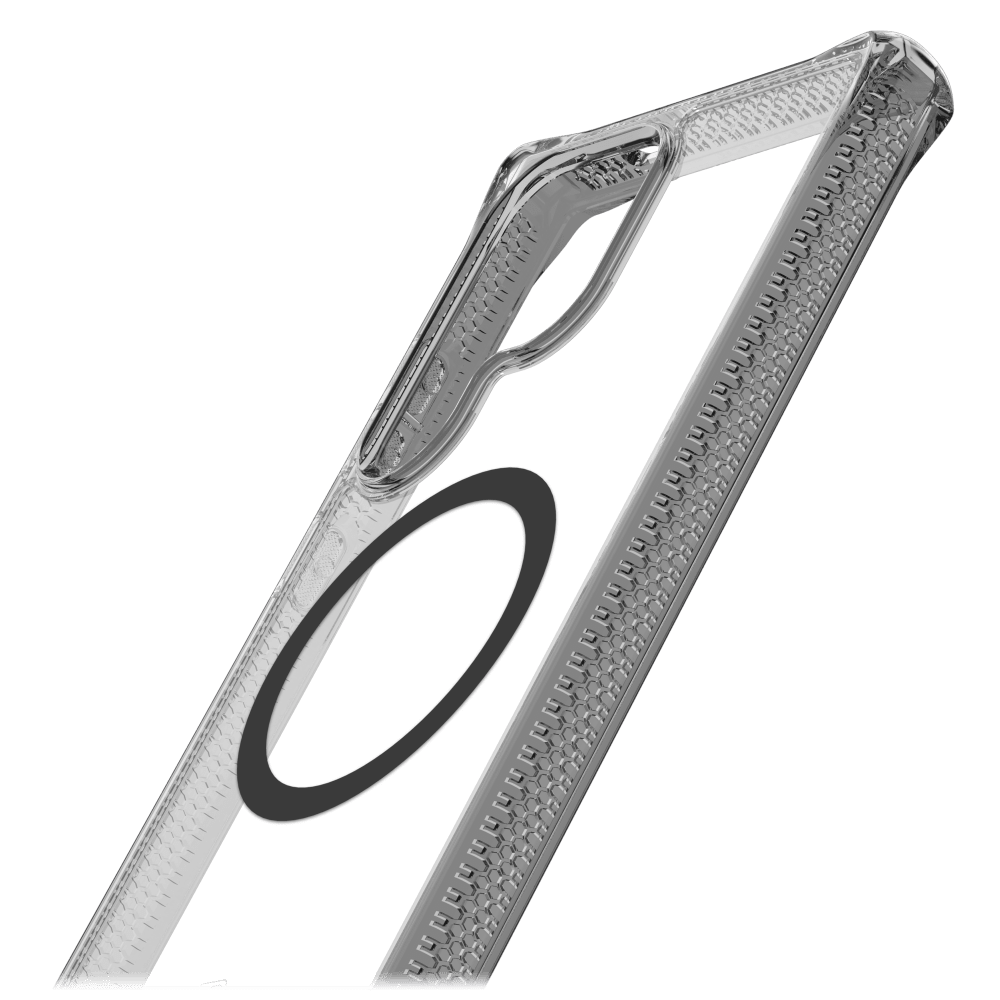 Wholesale cell phone accessory ITSKINS - Hybrid_R Clear MagSafe Case for Samsung Galaxy S25