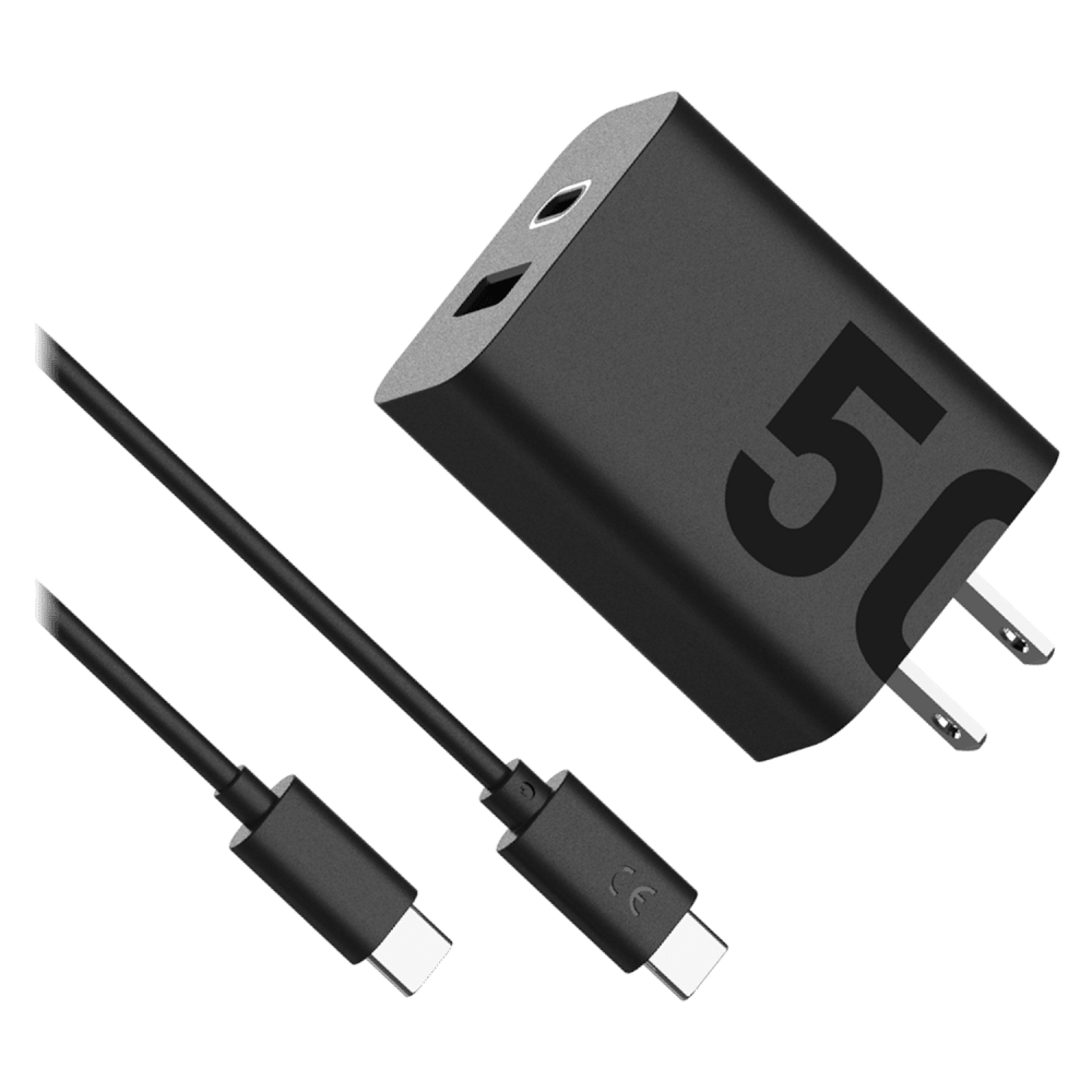 Wholesale cell phone accessory Motorola - TurboPower 50W Dual Port Charger with USB C Cable