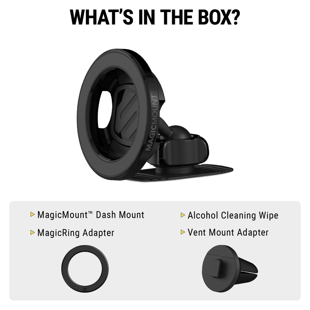 Wholesale cell phone accessory Scosche - MagicMount MagSafe Dash / Vent Magnetic Phone Mount