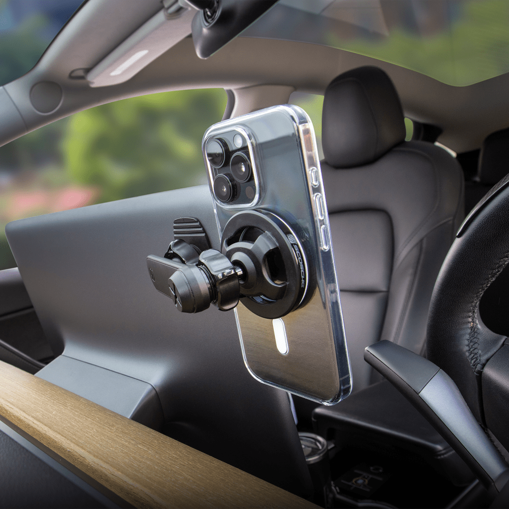 Wholesale cell phone accessory Scosche - MagicMount MagSafe 5 in 1 Magnetic Phone Mount - Black