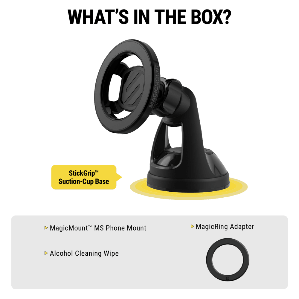 Wholesale cell phone accessory Scosche - MagicMount MagSafe Window / Dash Magnetic Phone Mount