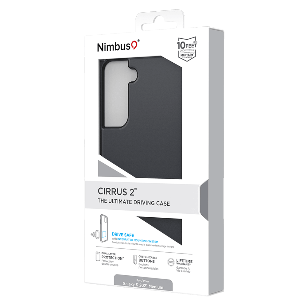 Wholesale cell phone accessory Nimbus9 - Cirrus 2 Case for Samsung Galaxy S21 Plus 5G - Gunmetal