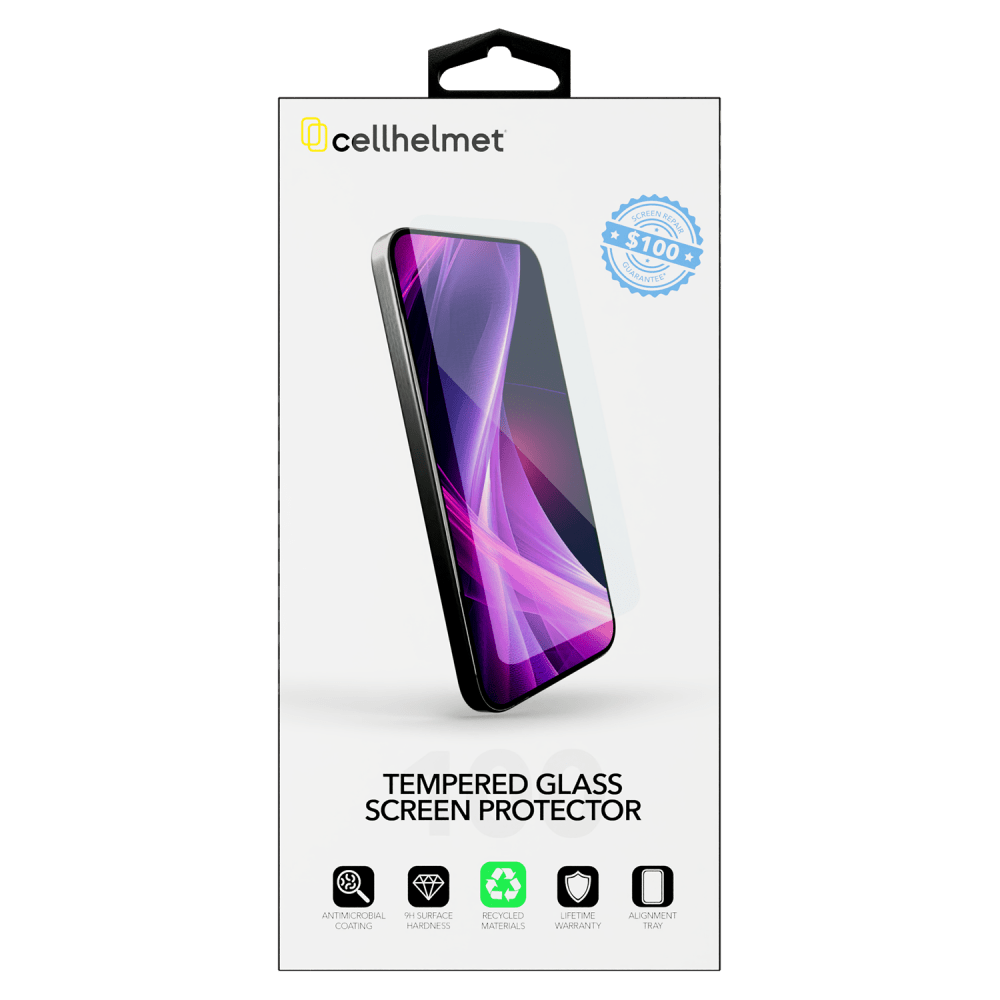 Wholesale cell phone accessory cellhelmet - Tempered Glass $100 Guarantee Screen Protector