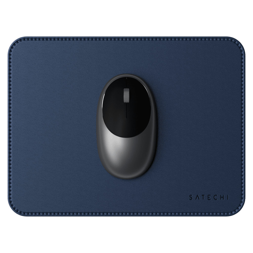 Wholesale cell phone accessory Satechi - Eco-Leather Mouse Pad - Blue