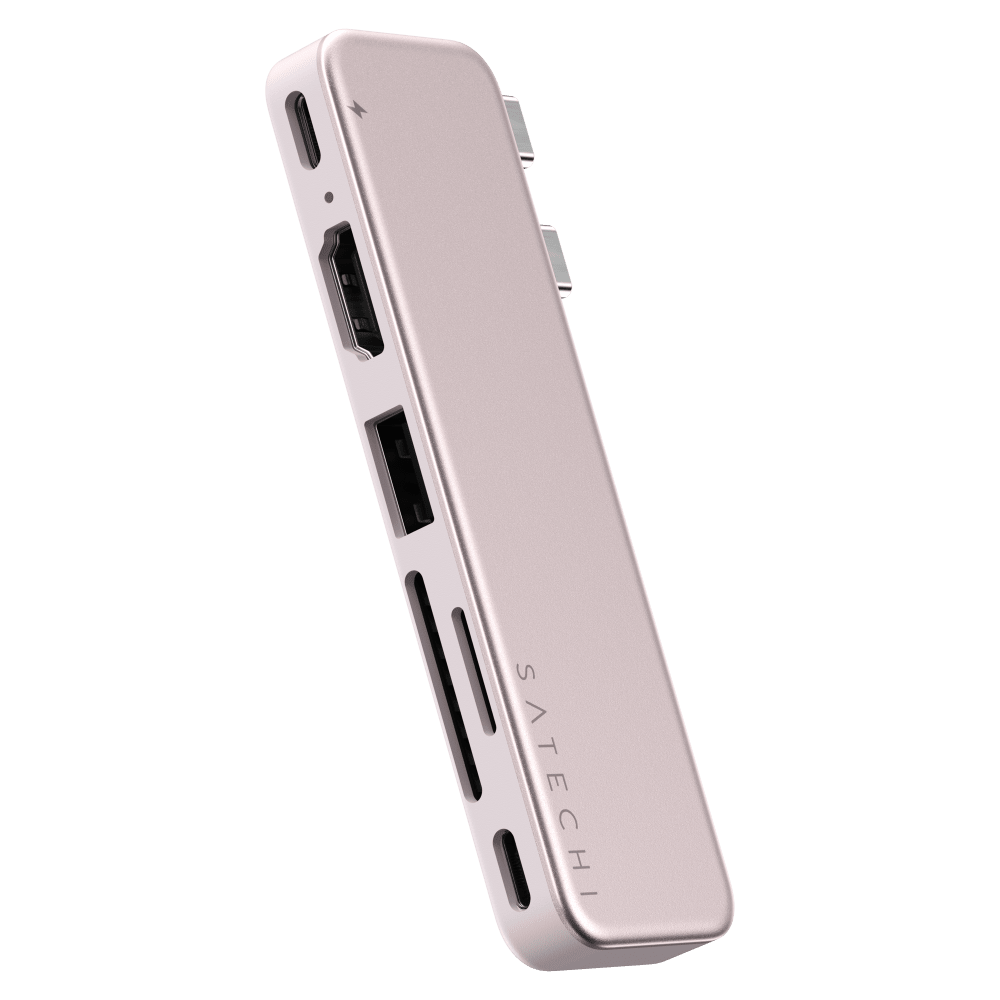 Wholesale cell phone accessory Satechi - USB C Snap Hub - Blush