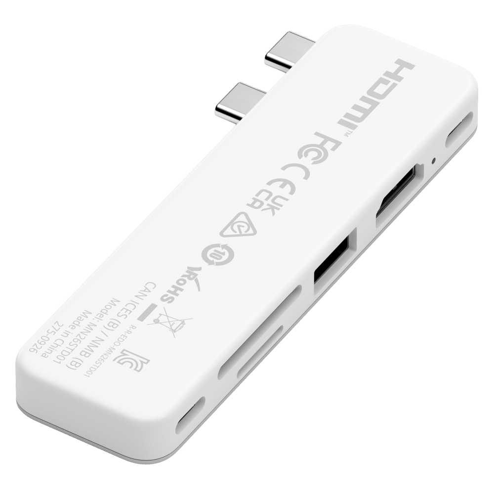Wholesale cell phone accessory Satechi - USB C Snap Hub - Silver