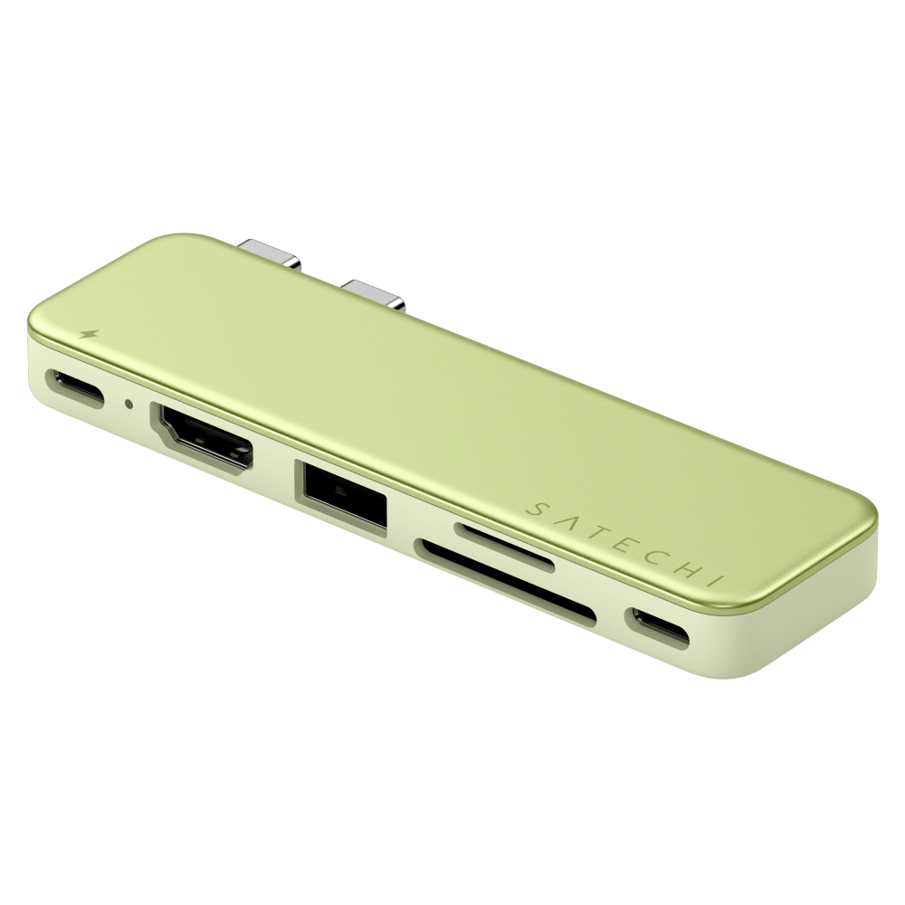 Wholesale cell phone accessory Satechi - USB C Snap Hub - Citrus
