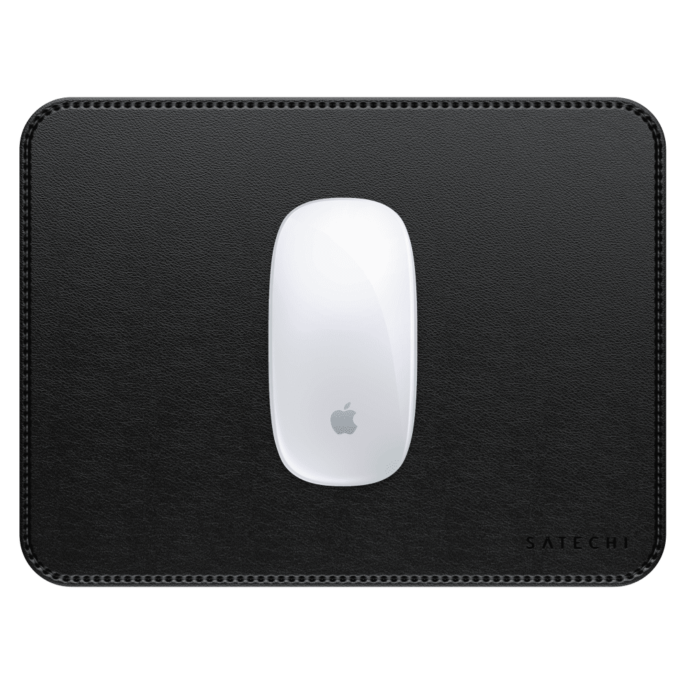 Wholesale cell phone accessory Satechi - Vegan-Leather Premium Mouse Pad - Black