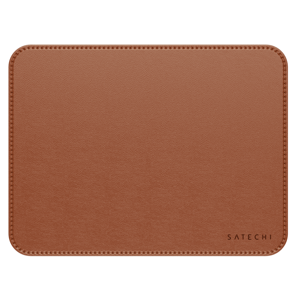 Wholesale cell phone accessory Satechi - Vegan-Leather Premium Mouse Pad - Brown