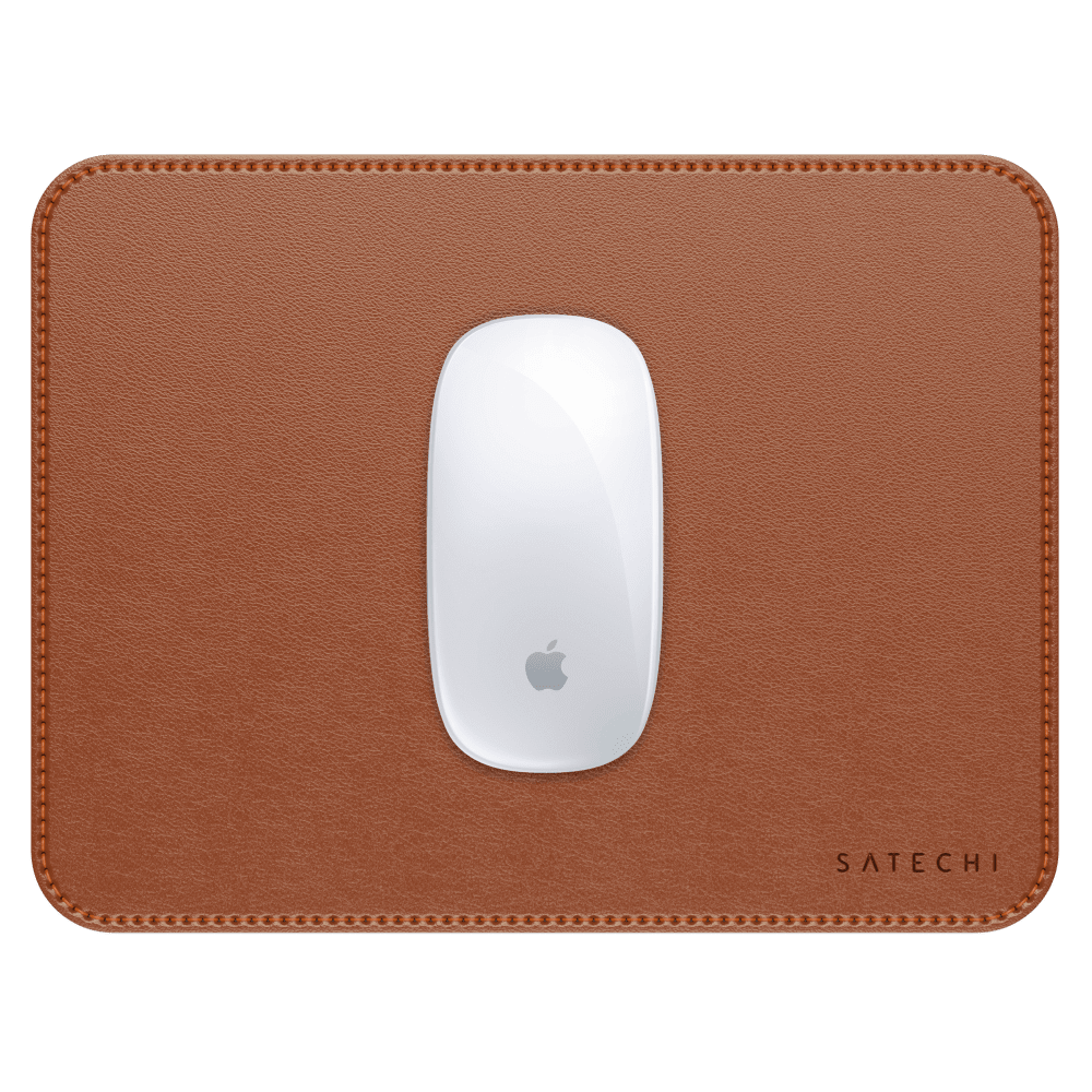 Wholesale cell phone accessory Satechi - Vegan-Leather Premium Mouse Pad - Brown