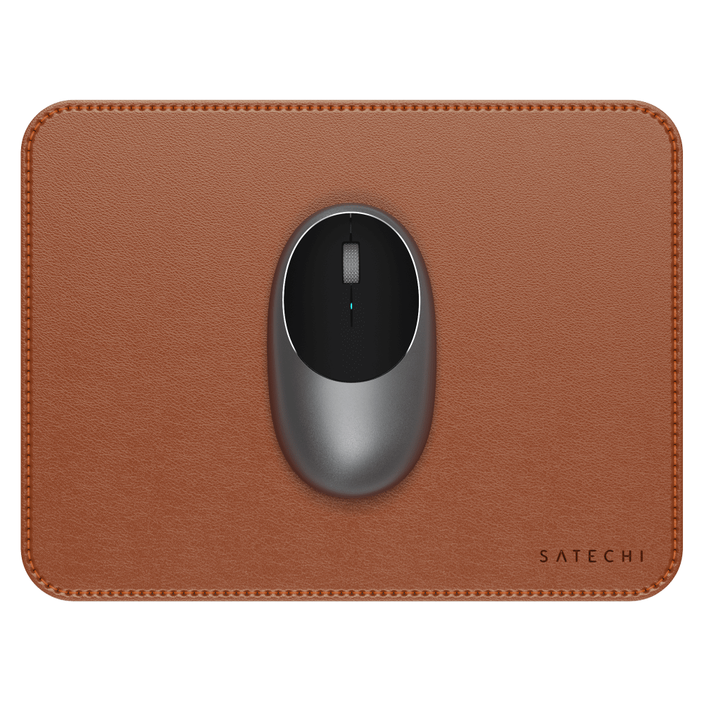 Wholesale cell phone accessory Satechi - Vegan-Leather Premium Mouse Pad - Brown