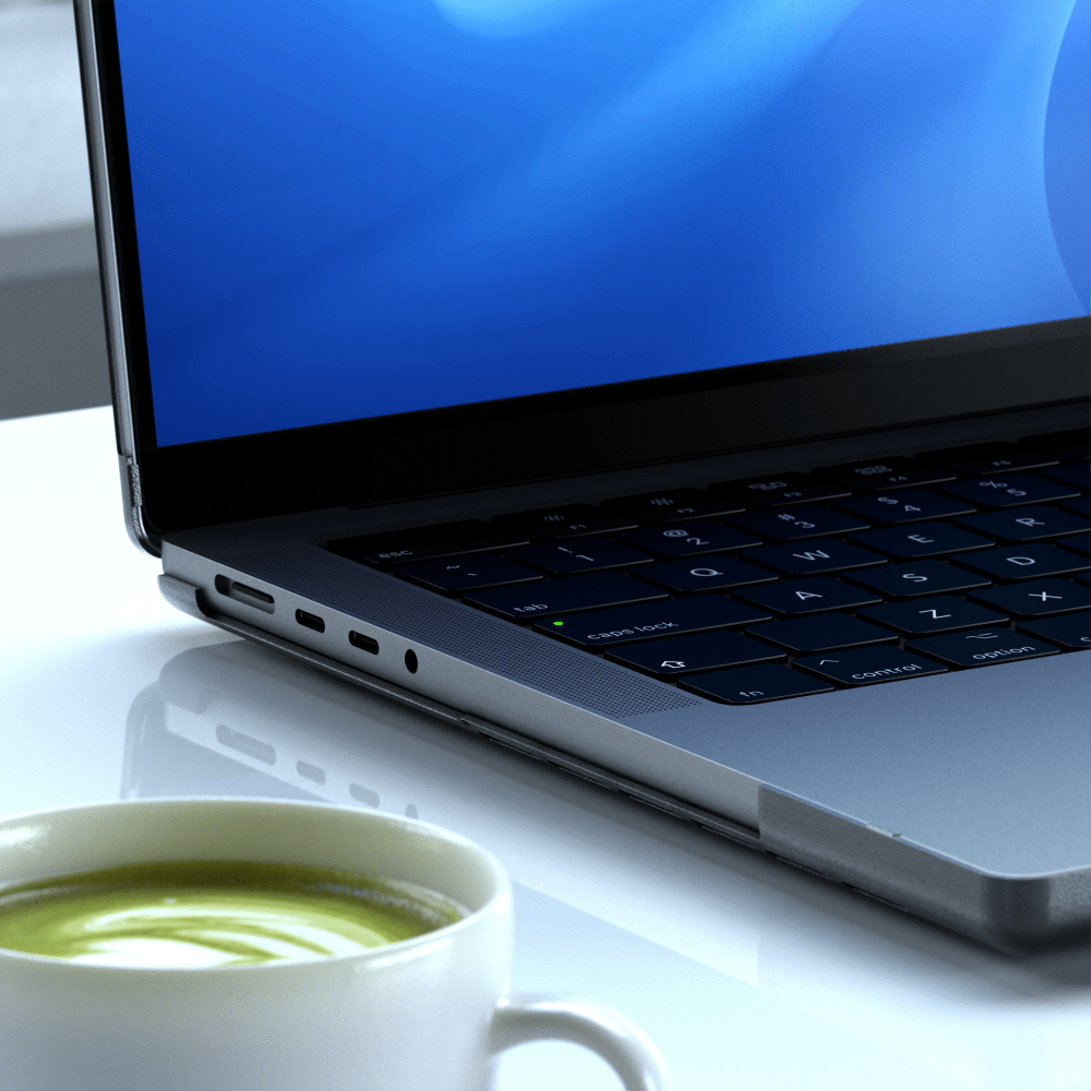 Wholesale cell phone accessory Satechi - Eco Hardshell Case for Apple MacBook Pro 14 - Dark