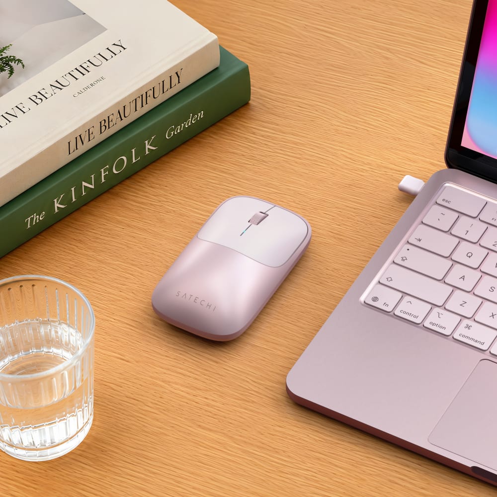 Wholesale cell phone accessory Satechi - Slim EX Wireless Mouse - Blush