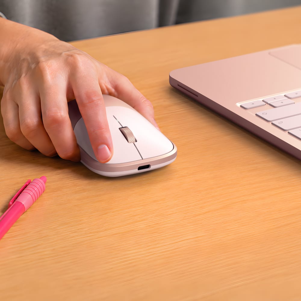 Wholesale cell phone accessory Satechi - Slim EX Wireless Mouse - Blush