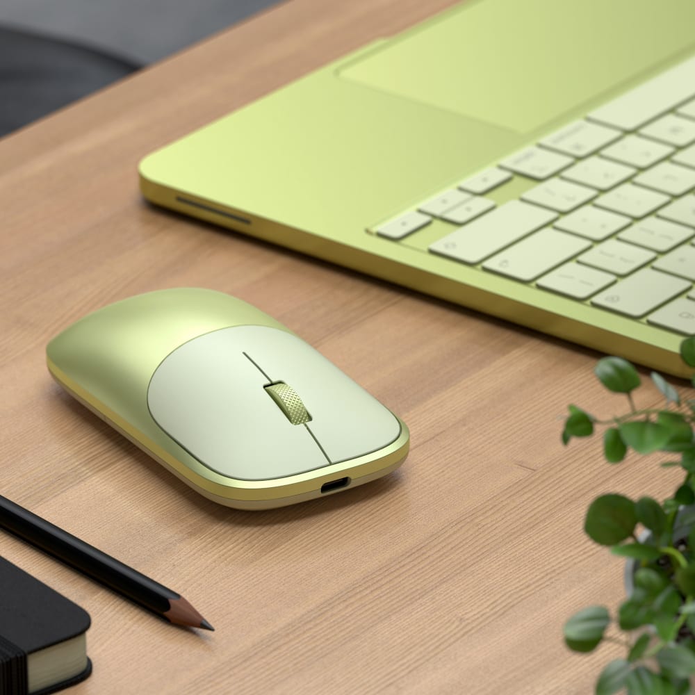 Wholesale cell phone accessory Satechi - Slim EX Wireless Mouse - Citrus