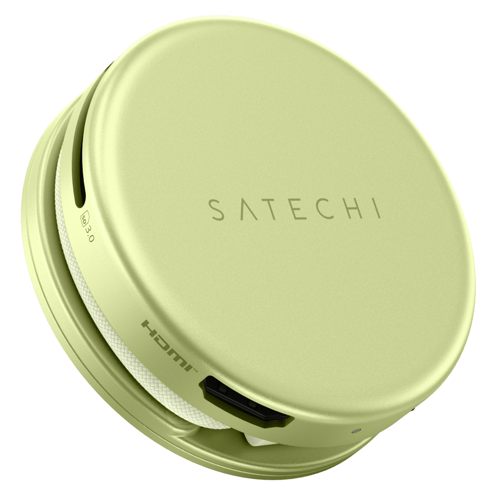 Wholesale cell phone accessory Satechi - OntheGo 5-in-1 Multiport Adapter - Citrus